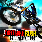 Dirt Bike Rush: Stunt Arena 3D  Icon