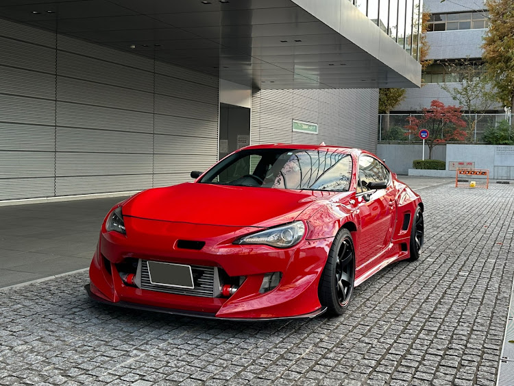 86のPANDEM・パンデム・TE37SAGA TIME ATTACH EDITION・洗車・赤黒に関するカスタム事例の投稿画像1枚目