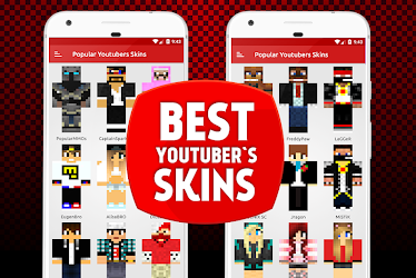 Download Youtubers Skins For Mcpe Apk App For Android Devices - robux beaconcream skin roblox