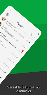 Threema. Secure and private Messenger 2