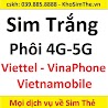 Sim Trắng 4G Viettel - Vinaphone - Vietnamobile Khách Tự Đổi Phôi Sim Cũ, Hỏng Tại Nhà