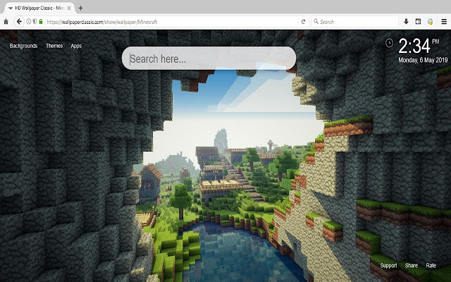 Minecraftの壁紙のhdテーマ