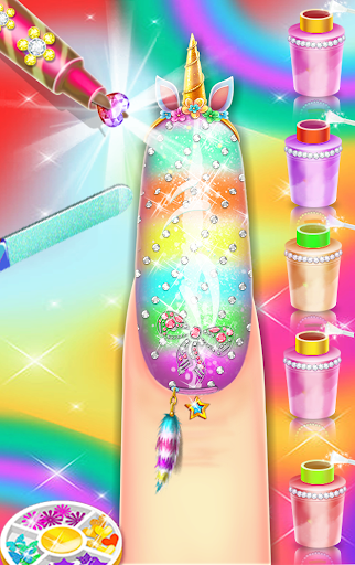 New Fashion Nail Art Girls Salon Game2020