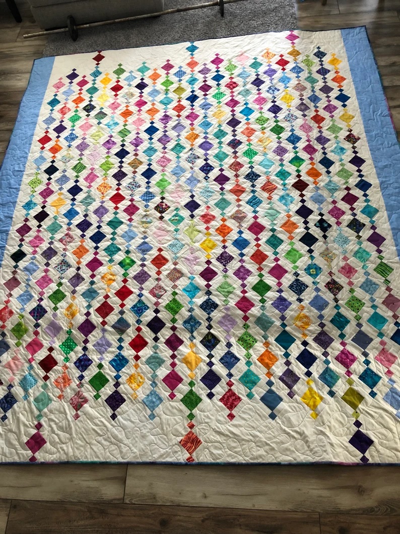 colorful chandelier chandelier quilt pattern