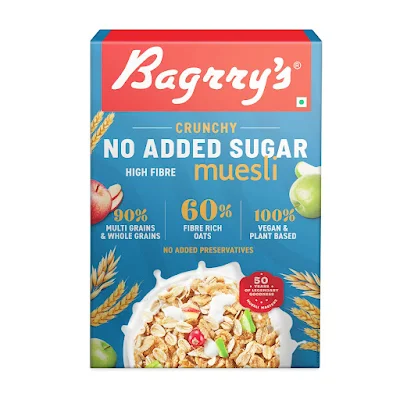 Bagrrys Muesli - Crunchy (No Added Sugar) - 500 g
