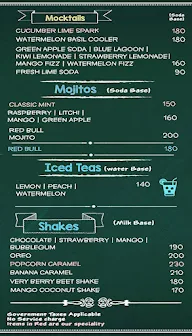 Snacking menu 8