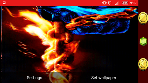 Fire And Ice Live Wallpaper