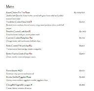 Meeting Point menu 5