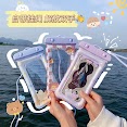 Túi Pvc Trong Suốt Chống Nước Bảo Vệ Điện Thoại Có Thể Chạm Màn Hình Cảm Ứng 24H