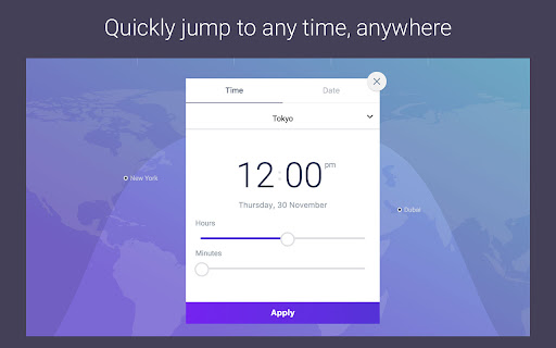 Omni World Timezone Map