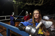  Medieval Combat fighting champion Christa Martin believes she is in at the start of a big sport.