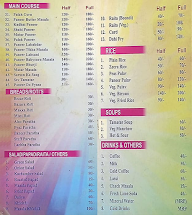 Richa's Rasoi menu 2