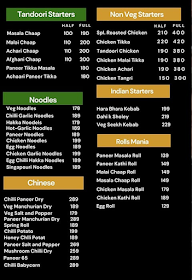 Green Chilli menu 3