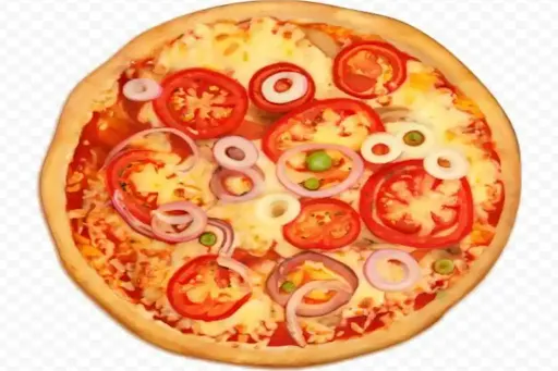 Onion Tomato Pizza