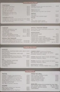 Mike Place menu 1