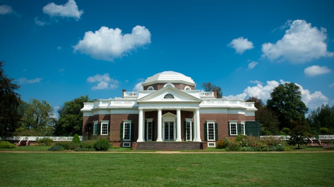  Thomas Jefferson’s Monticello home