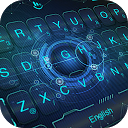 Blue Dazzle Technology Keyboard Theme 6.10.31.2018 APK Baixar