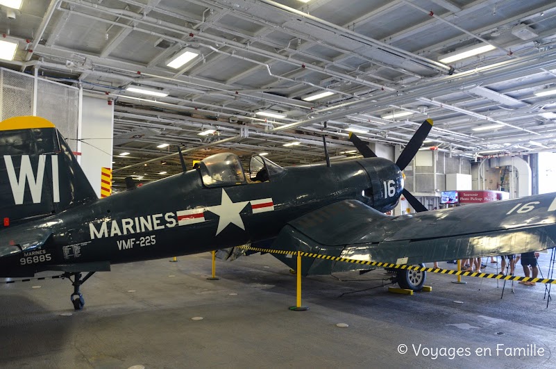 USS Midway - Pont hangar