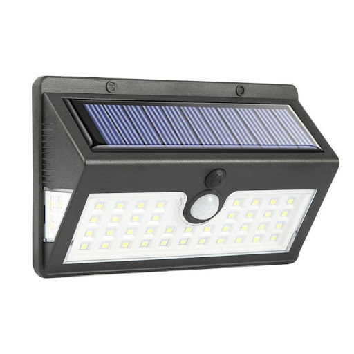 Title 5, Three-sided luminous solar sensor wall lamp for...