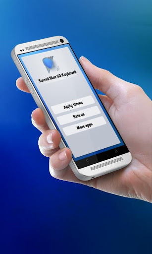 聖なるブルー GO Keyboard