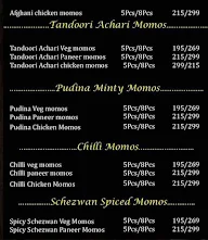 Momos Chef menu 2