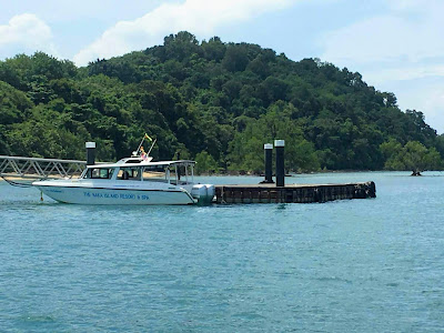 Arrival at Naka Island