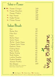 The Veg Culture menu 7