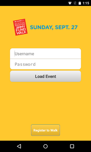 Jimmy Fund Walk Mobile App