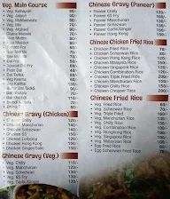 Hotel Green Darbar menu 3