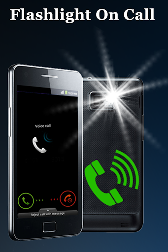 Blinking Flashlight On call