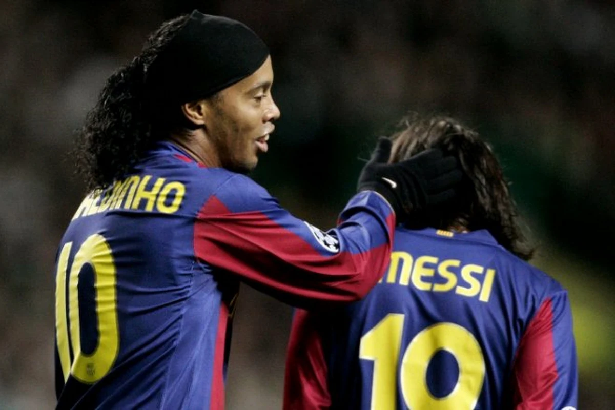 Ronaldinho réagit à l'arrivée de Lionel Messi au PSG