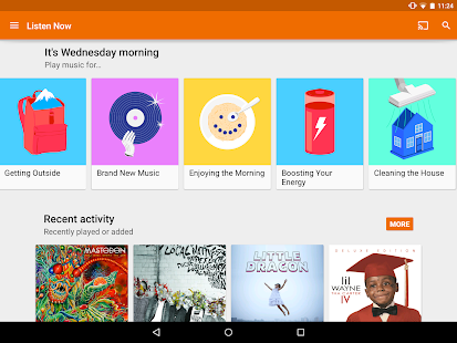   Google Play Music- screenshot thumbnail   