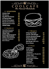 Cool Cafe menu 2