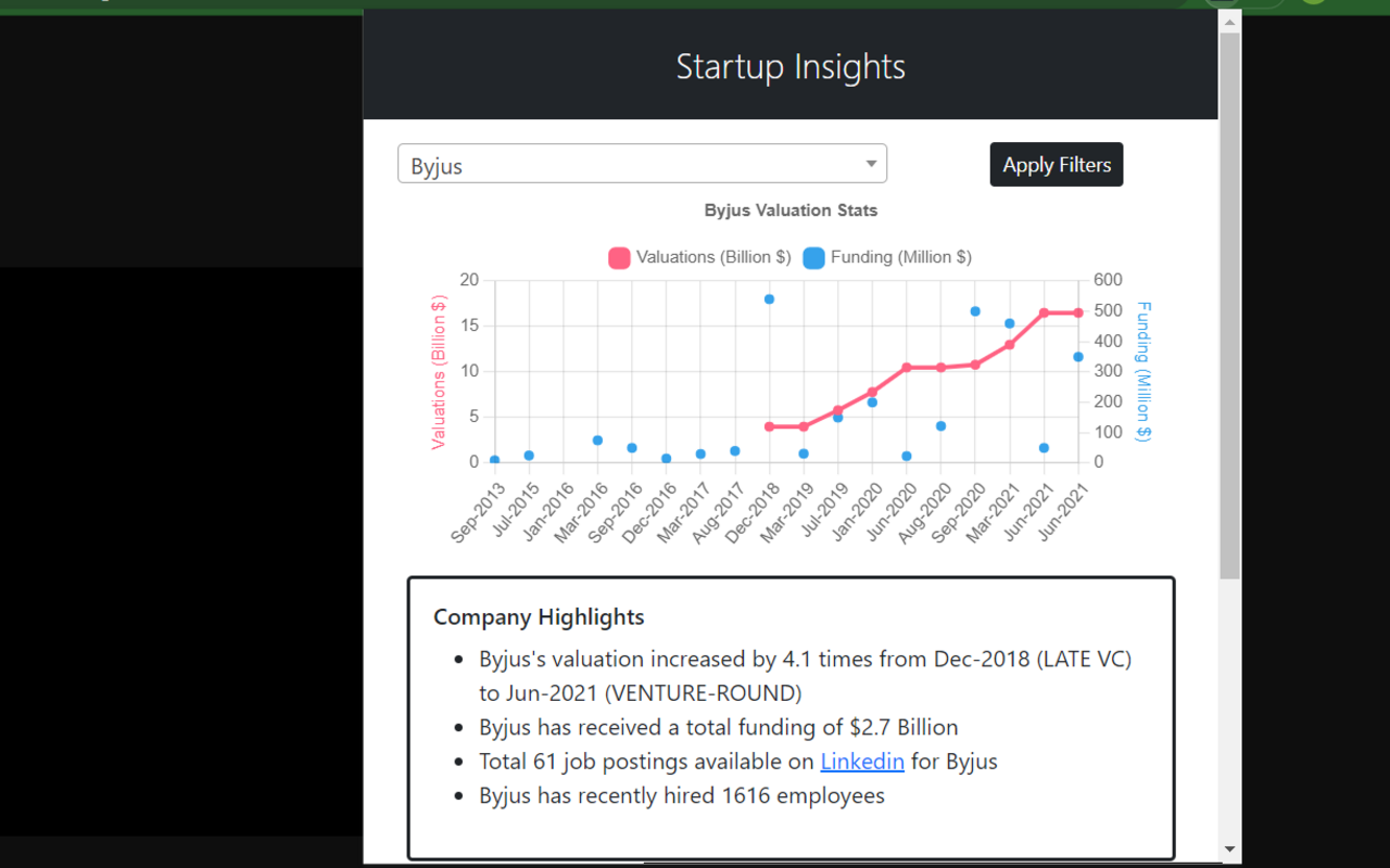 Startup Tracker Preview image 2