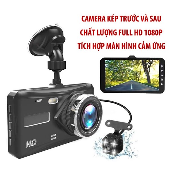 Camera Hành Trình Viet.map K5 Dual Lens , Độ Phân Giải Full Hd 1080P