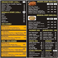 The Pizza Story menu 2