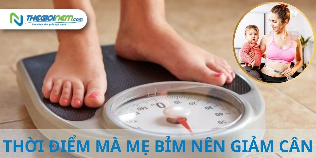 Làm thế nào để mẹ bỉm giảm cân sau khi sinh một cách an toàn