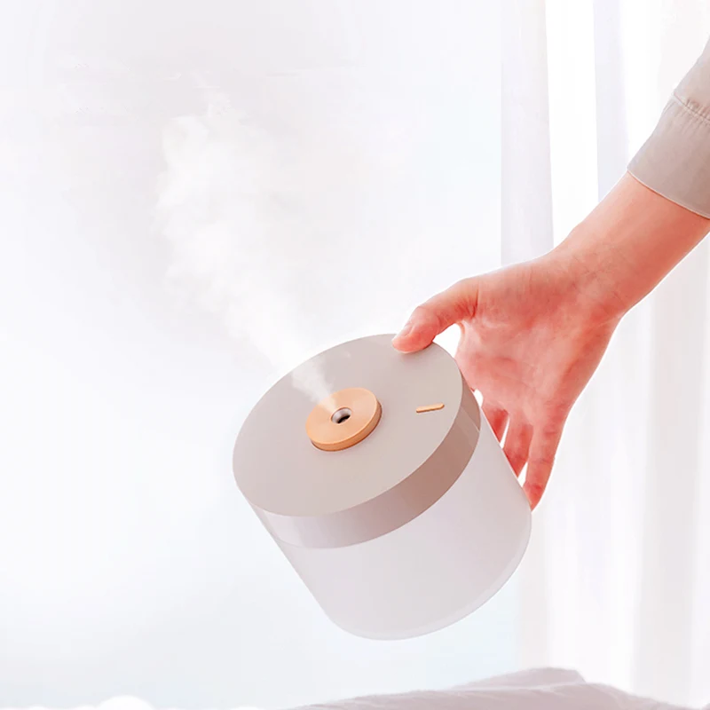 Humidificador Redondo Grande para un Ambiente Saludable Humidificación Efectiva, Fácil de Usar y con un Diseño Moderno para tu Hogar.