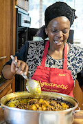 Hloki Sebola is known for her beef curry at the local market.   