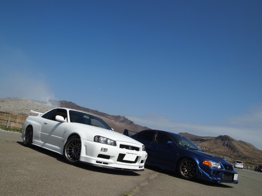 ランサーエボリューションのドライブ・スカイラインGT-R・大観峰・阿蘇山・ホリデースタイルに関するカスタム事例の投稿画像3枚目