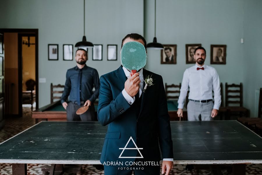 Vestuvių fotografas Adrian Concustell (adrianconcustel). Nuotrauka 2019 gegužės 23