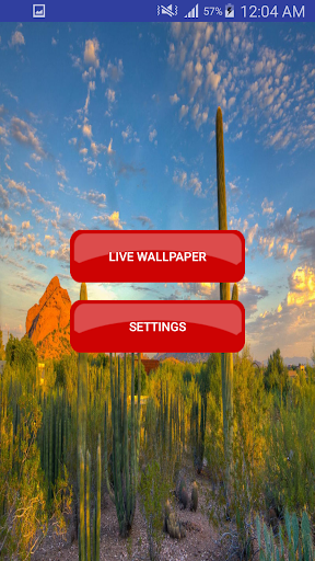 HD Green Desert Live Wallpaper