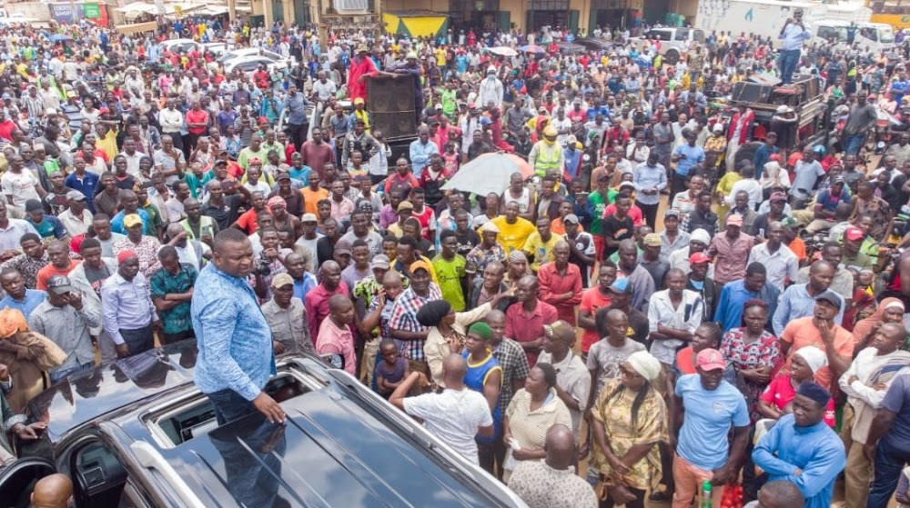 [PHOTOS] Ex-CS Echesa holds prayer rally after discharge from hospital