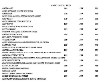 Small Fry Mozrella menu 