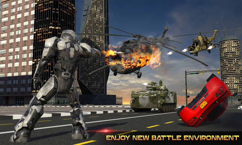   Futuristic Robot Battle- screenshot 