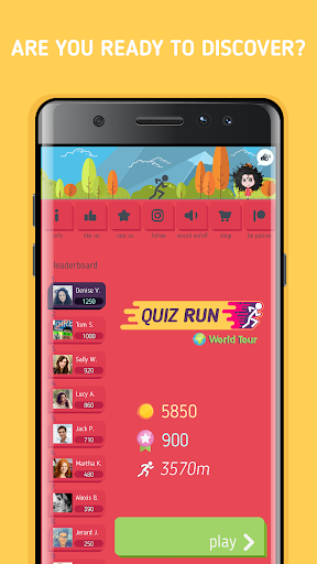 Quiz Run - World Tour