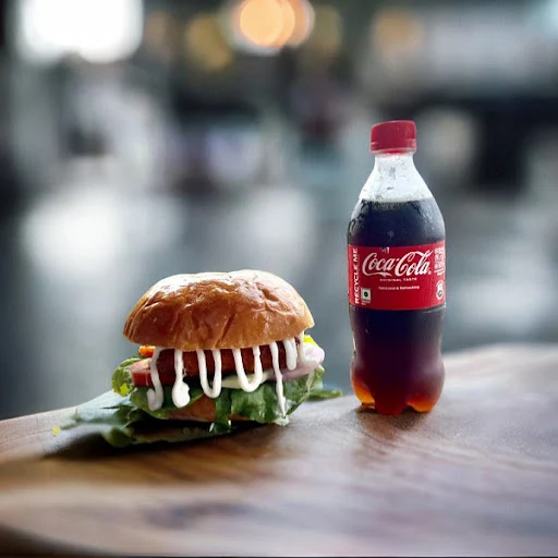 Paneer Burger + 250 Ml Coke