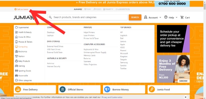 How to sell on Jumia in Nigeria