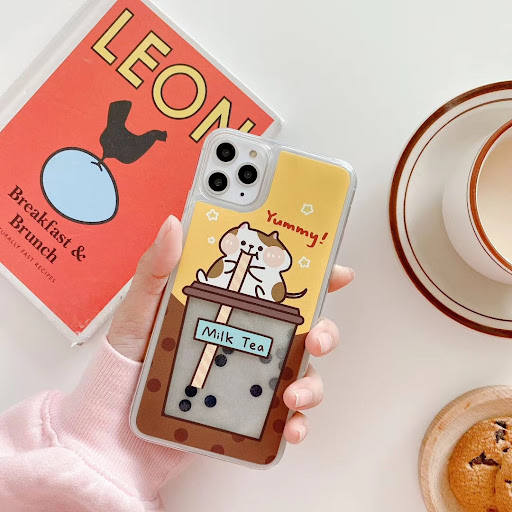 Title 5, Cartoon Cute Rabbit Pearl Milk Tea Quicksand Mo...