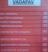 Sreeji Dabeli And Vadapav menu 3